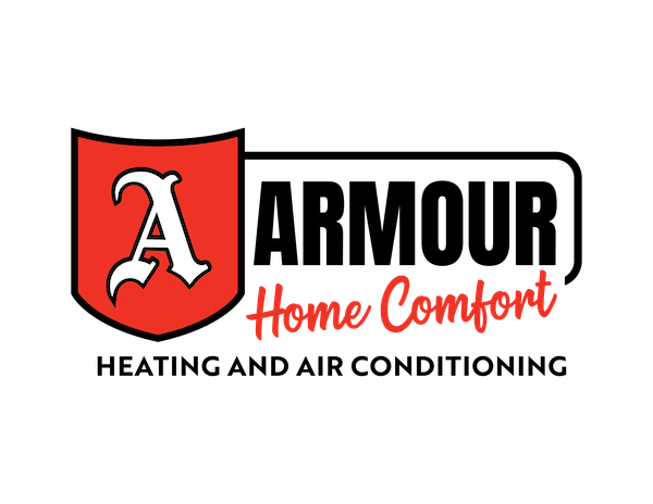 The logo for Armour Home Comfort Heating and Air Conditioning