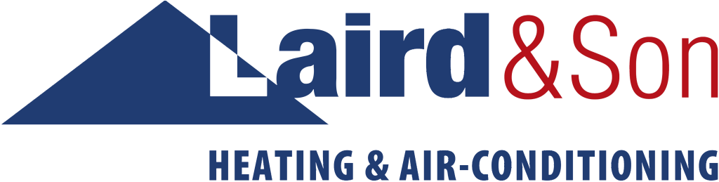 The logo for Laird & Son heating and air-conditioning